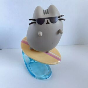 Pusheen Cat on Surfboard Figurine